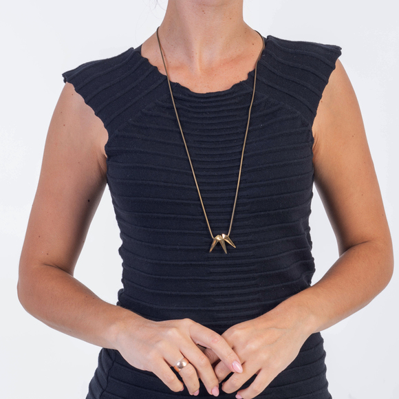 Isabel Marant Necklace Women Bronze - Picture 2 of 3